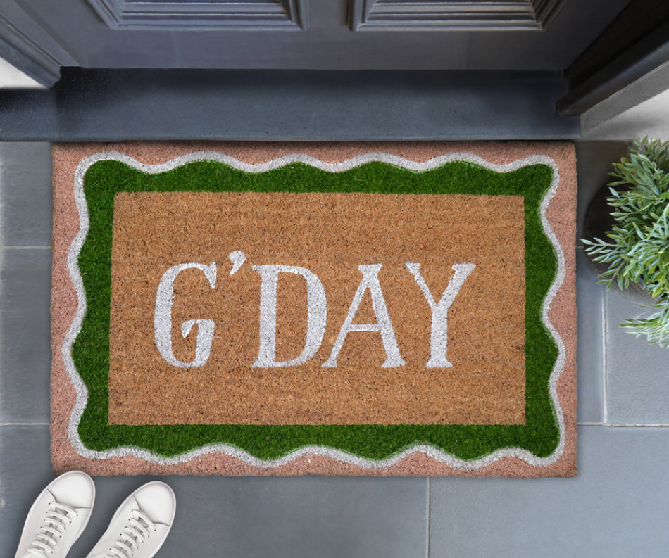 G'Day Welcome Doormat 80x50cm