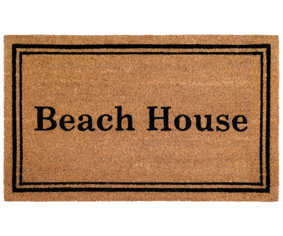 Beach House Doormat 75x45cm