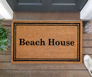 Beach House Doormat 75x45cm