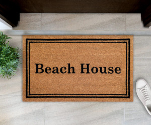 Beach House Doormat 75x45cm