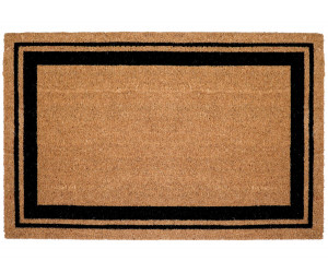 Large Elliott Black Border Door Mat 90x60cm