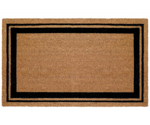 Regular Elliott Black Border Door Mat 75x45cm