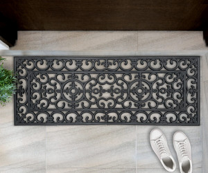 Long Brooklyn Rubber Doormat 120x45cm