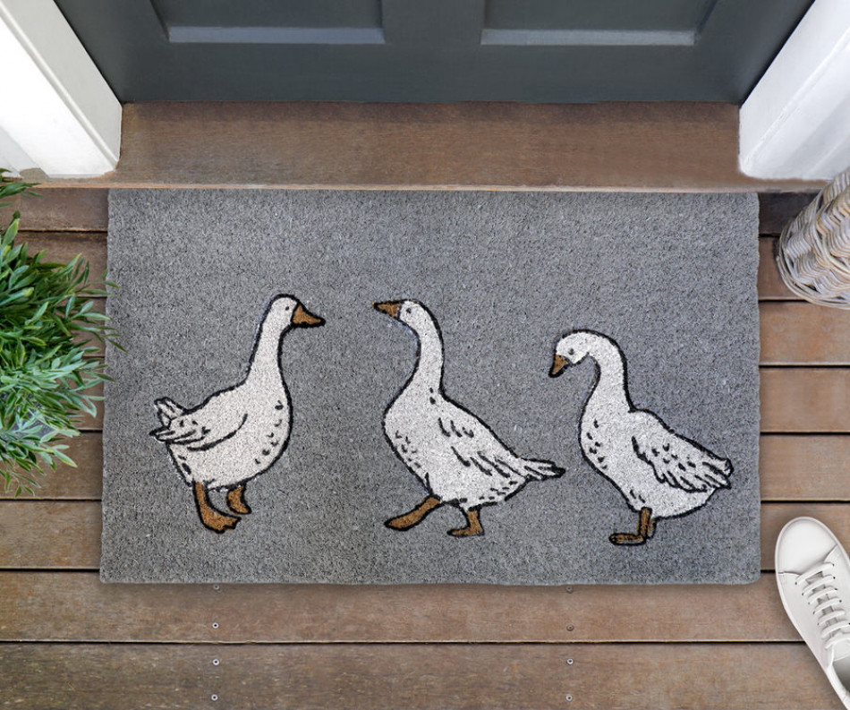 Grey Goose Doormat 75x45cm