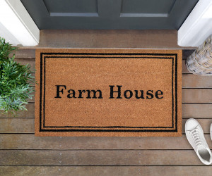 Farm House Door Mat 75x45cm