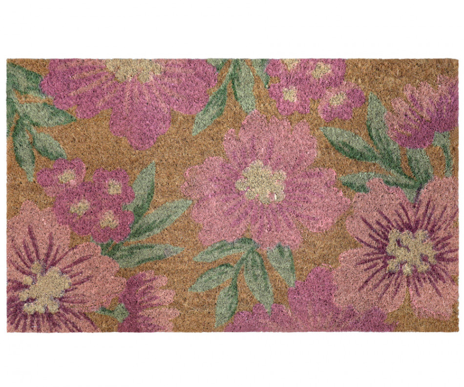Wild Rose Pink Doormat 75x45cm