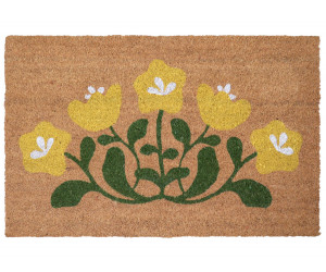 Frieda Yellow Blooms Doormat 80x50cm
