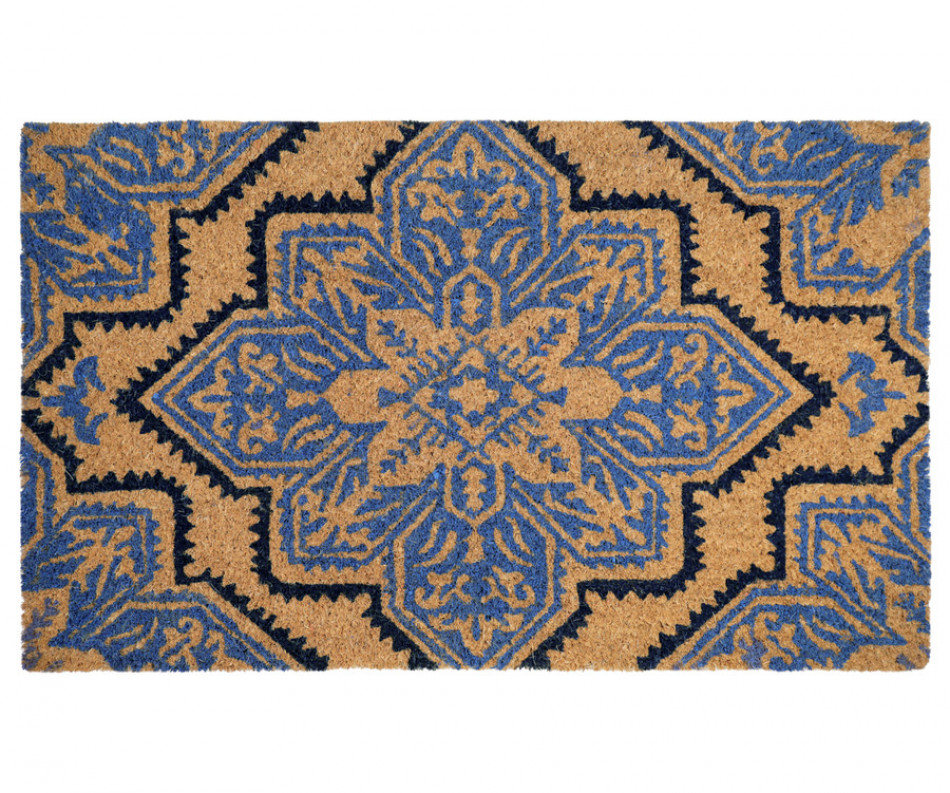 Azure Starburst Doormat 75x45cm
