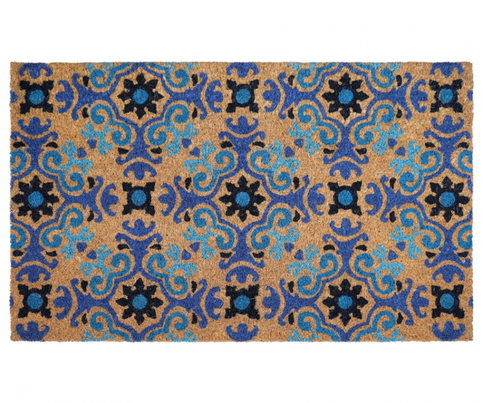 Andalusian Blue Doormat 75x45cm