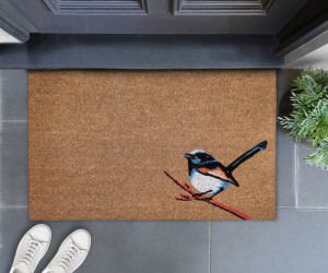 Fairy Wren Door Mat 75x45cm