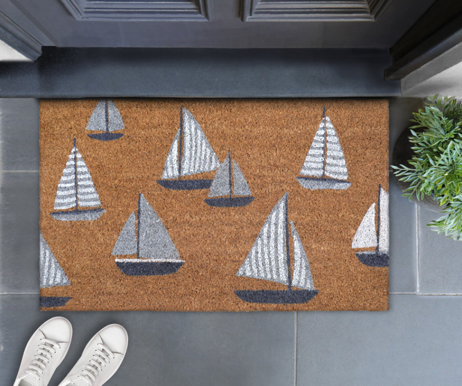 Harbour Sails Yacht Doormat 75x45cm