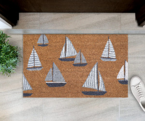 Harbour Sails Yacht Doormat 75x45cm