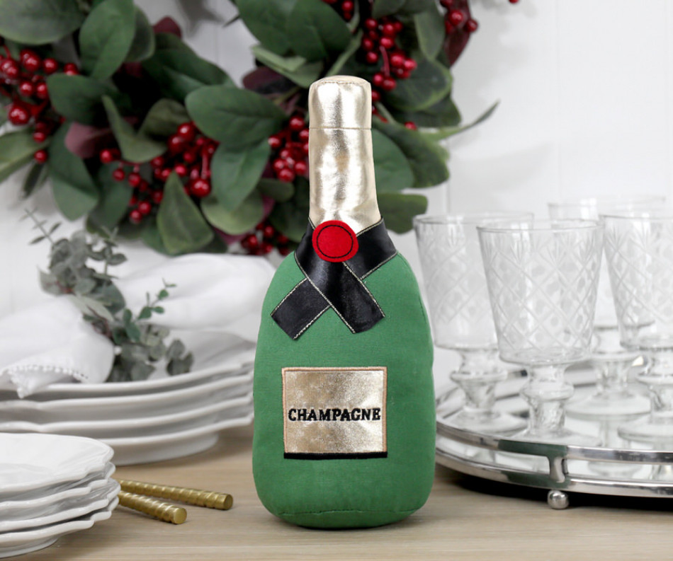 Champagne Bottle Door Stop