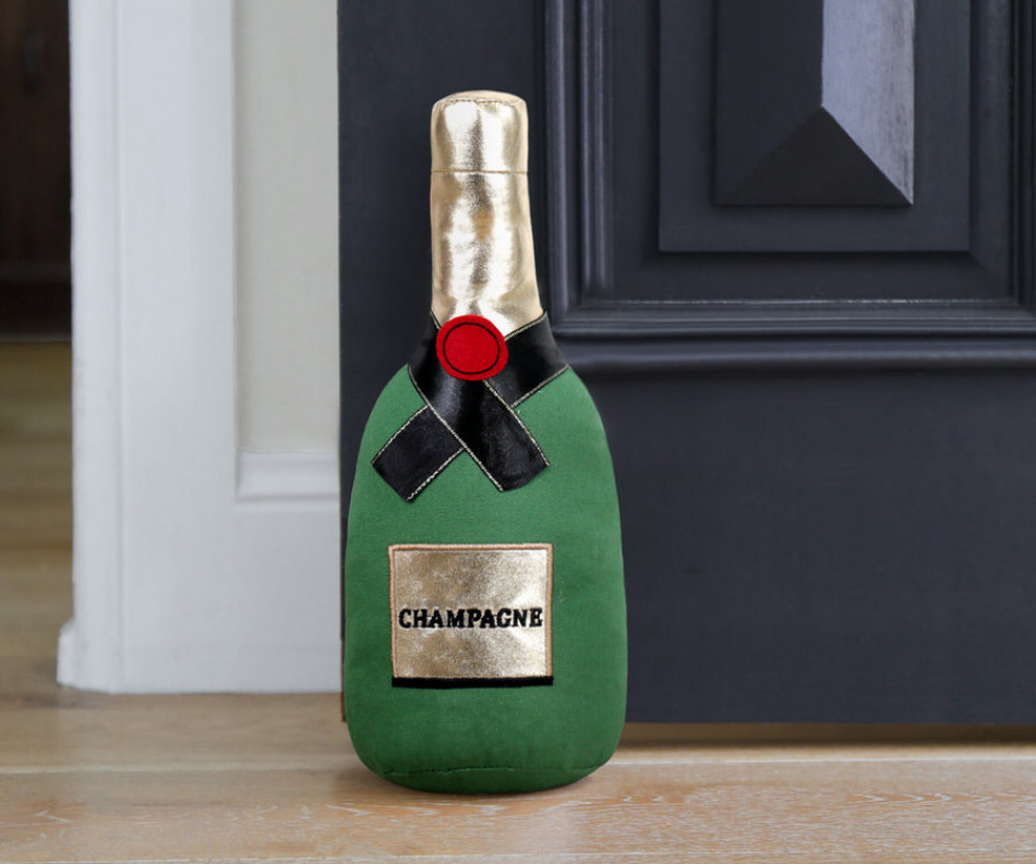 Champagne Bottle Door Stop