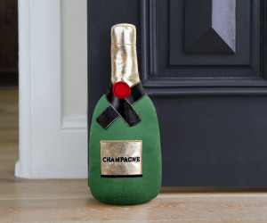 Champagne Bottle Door Stop