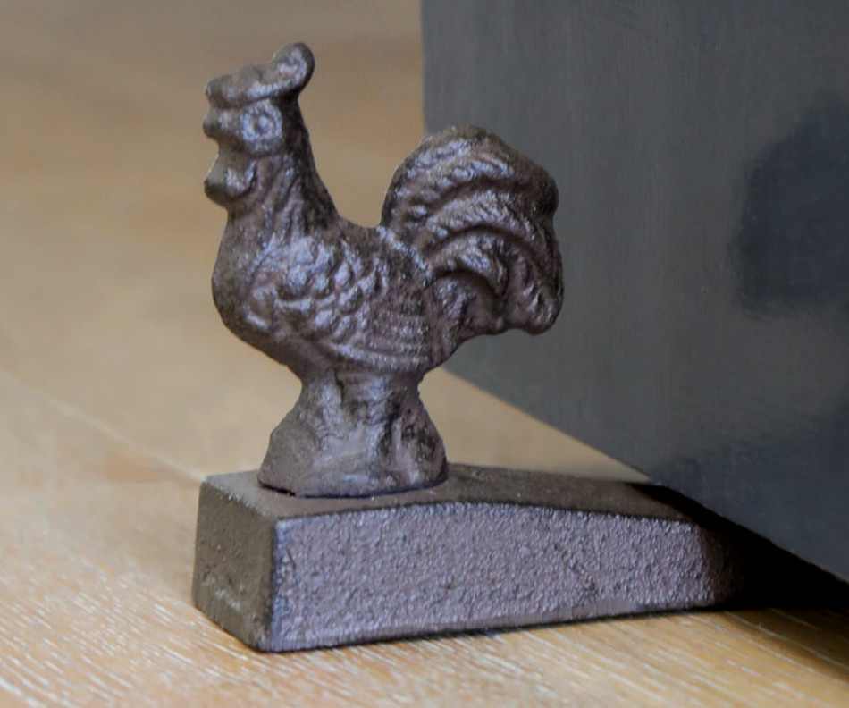 Rusty the Rooster Door Wedge