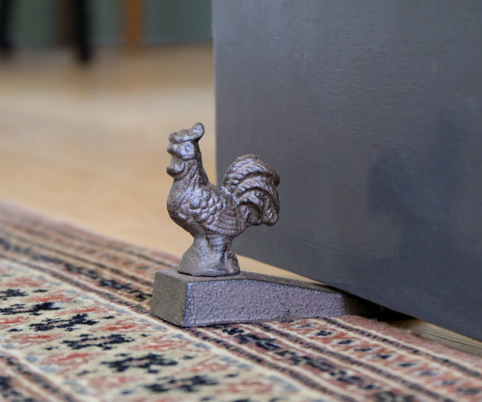 Rusty the Rooster Door Wedge