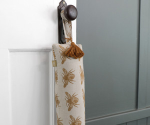 120cm Mustard Honey Bee Draft Stopper - Thick