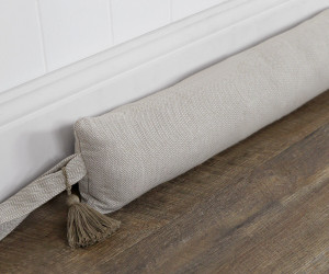 90cm Stamford Oatmeal Draftstopper - Thick