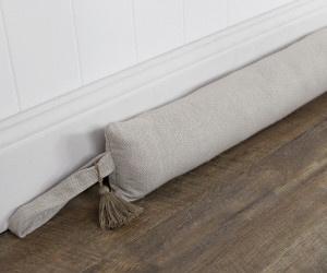 120cm Stamford Oatmeal Draftstopper - Thick