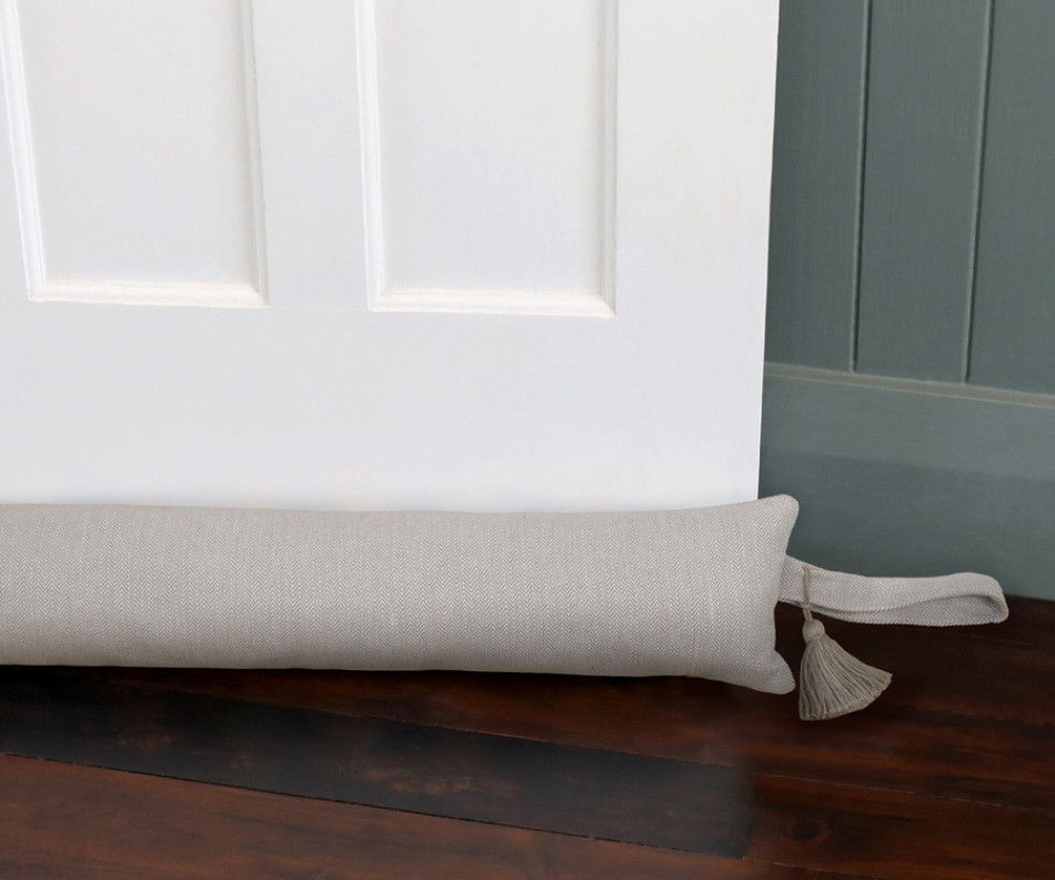 120cm Stamford Oatmeal Draftstopper - Thick