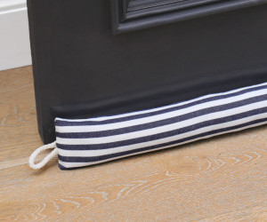 Longbeach Navy Stripe Draftstopper