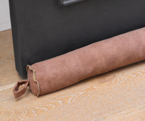 Farnham Tan Suede Door Snake / Draftstopper